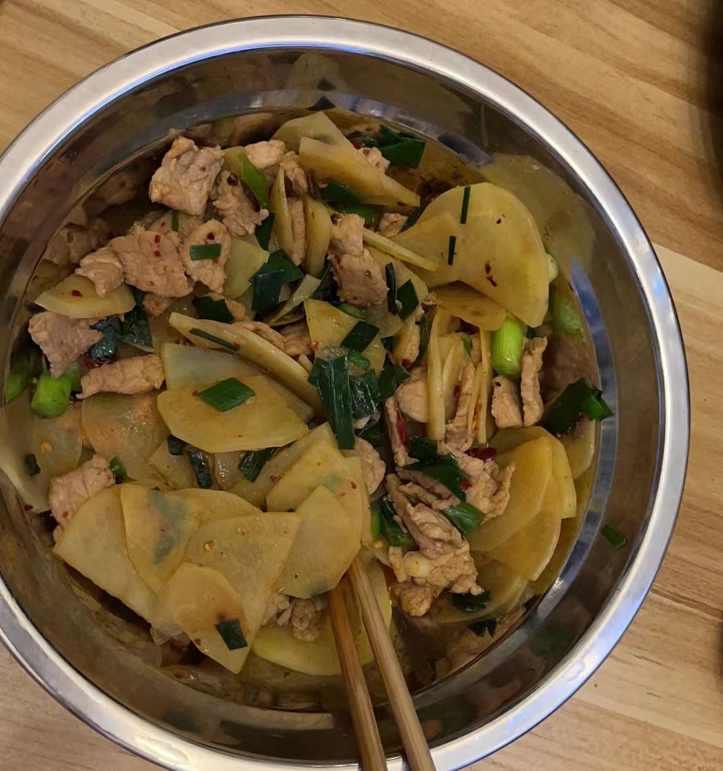 瘦肉土豆片