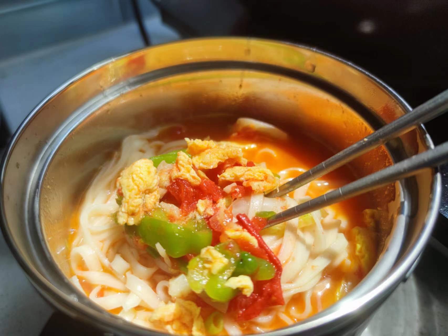 西红柿鸡蛋挂面
